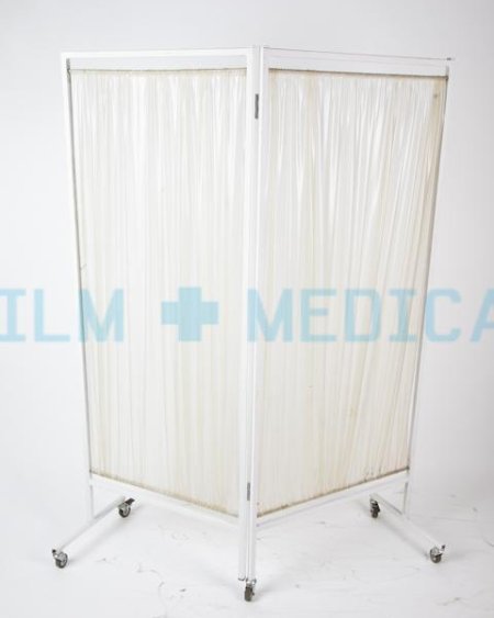 Hospital Screen with Vinyl Curtains 